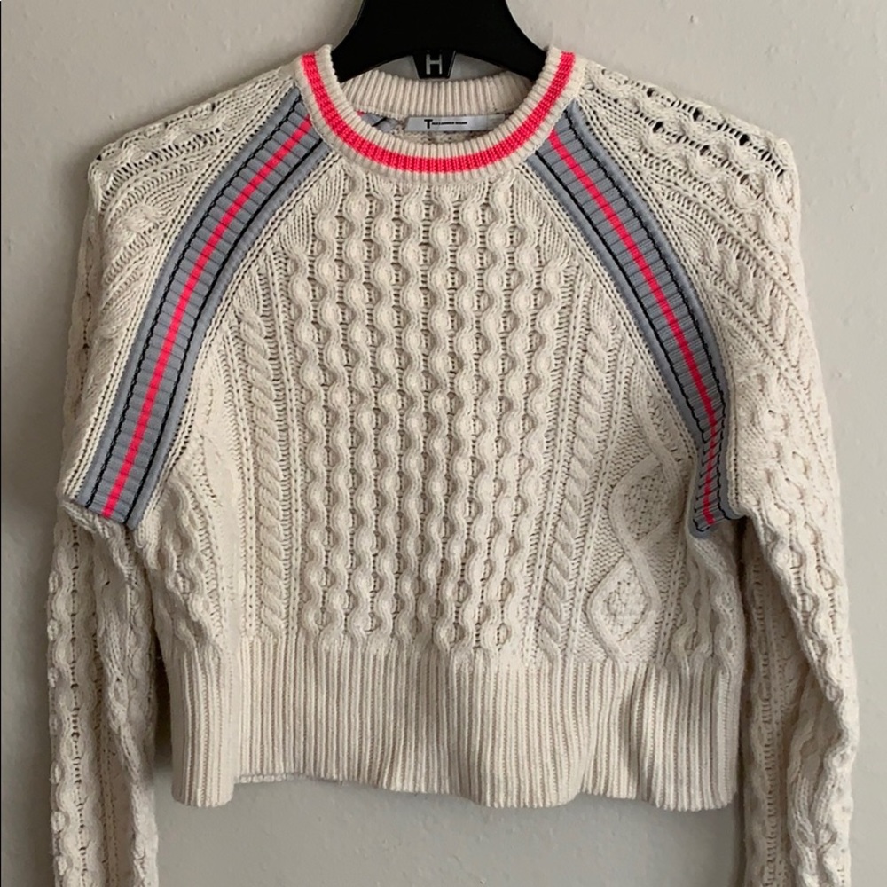 Alexander Wang Crop Top Sweater
